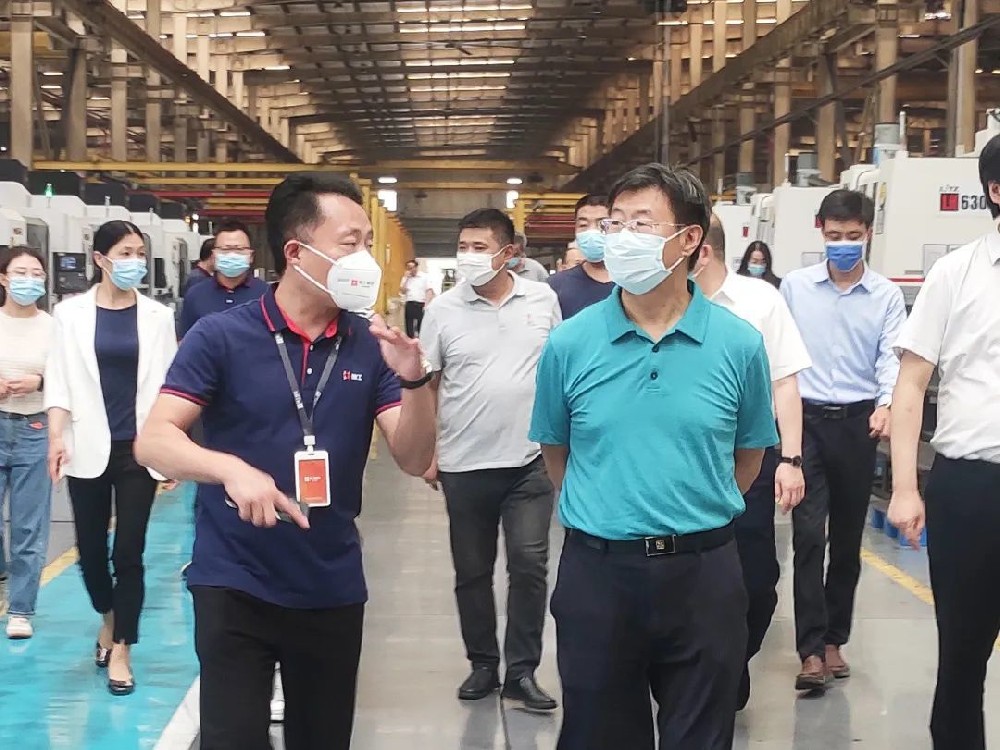 省市場監督管理局副局長葛瑞江一行蒞臨恒工精密