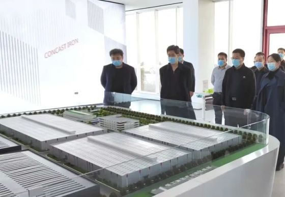 省重點辦副主任王建華一行蒞臨恒工精密調研