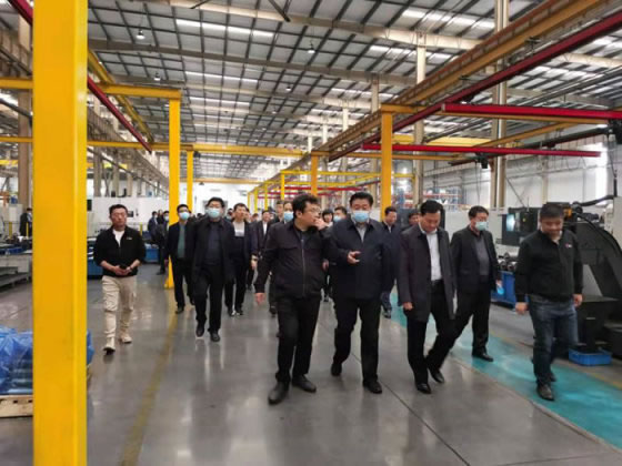 邯鄲市重點項目觀摩團蒞臨恒工精密參觀指導(dǎo)